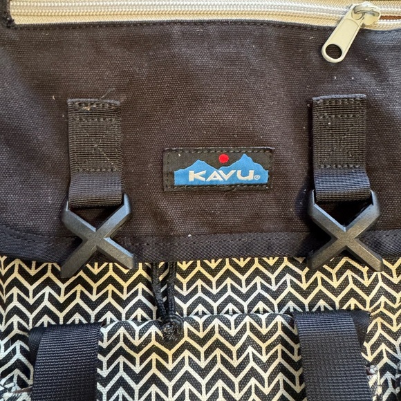 Kavu libby backpack black/ cream - Picture 7 of 15